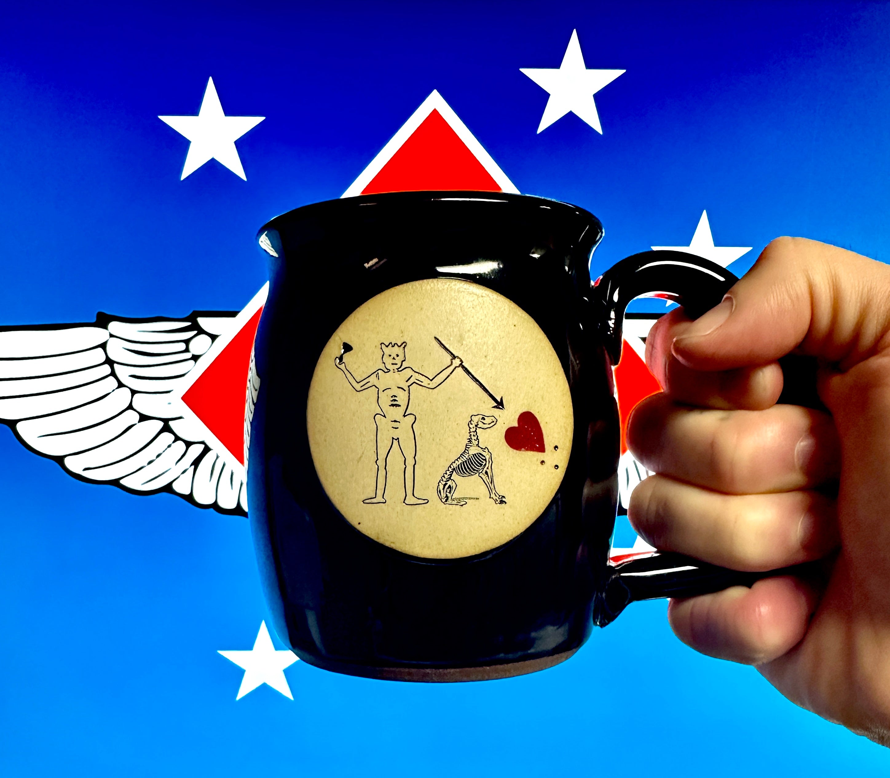 Hand Crafted BlackBeard K-9 Mug
